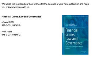 Gary Hughes chapter on money laundering through real estate